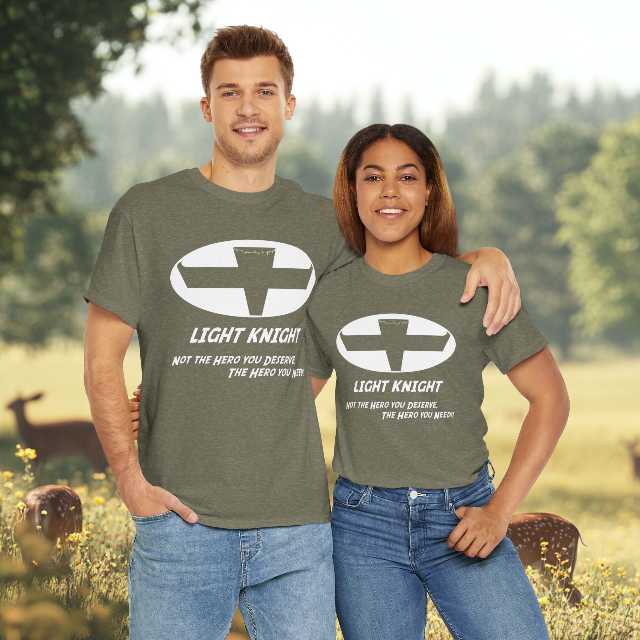 Light Knight T-Shirt – Not the Hero You Deserve, but The Hero You Need