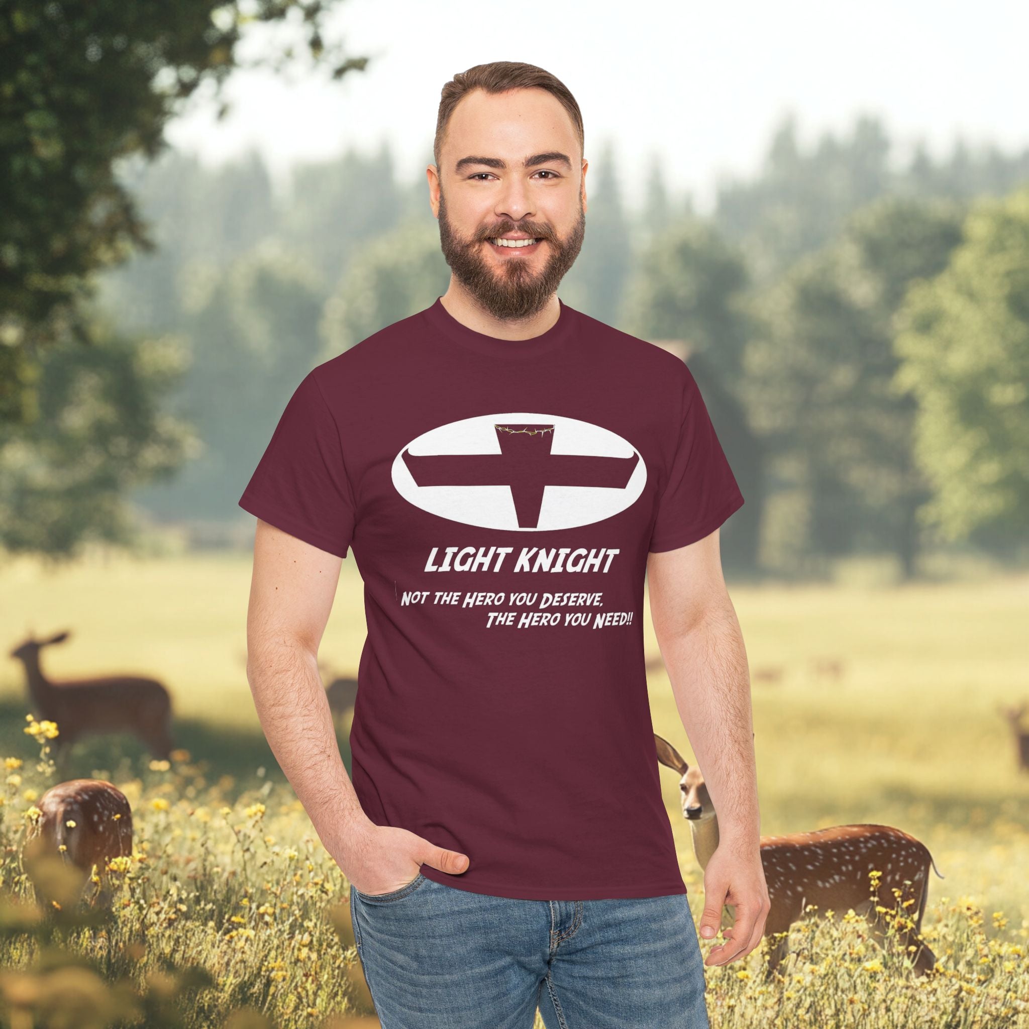 Light Knight T-Shirt – Not the Hero You Deserve, but The Hero You Need