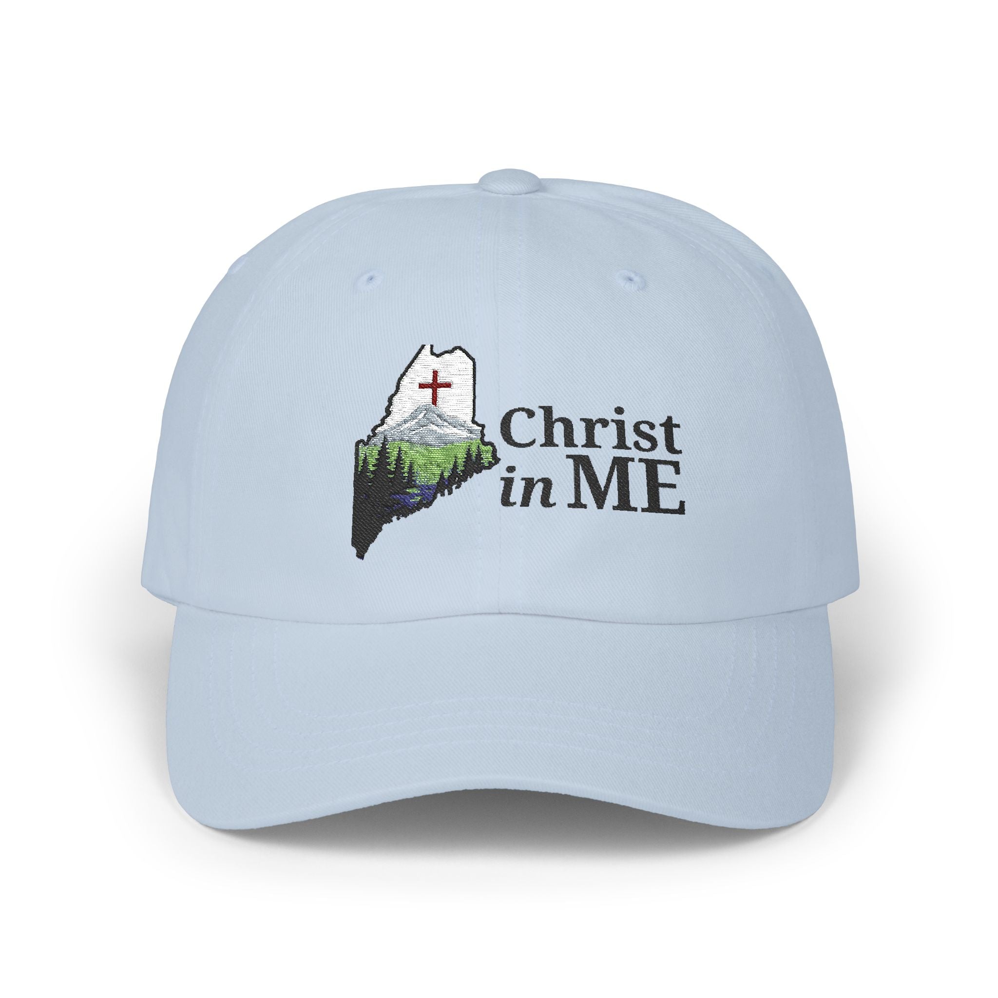 Christ in ME Logo Dad Hat with the words Christ in ME