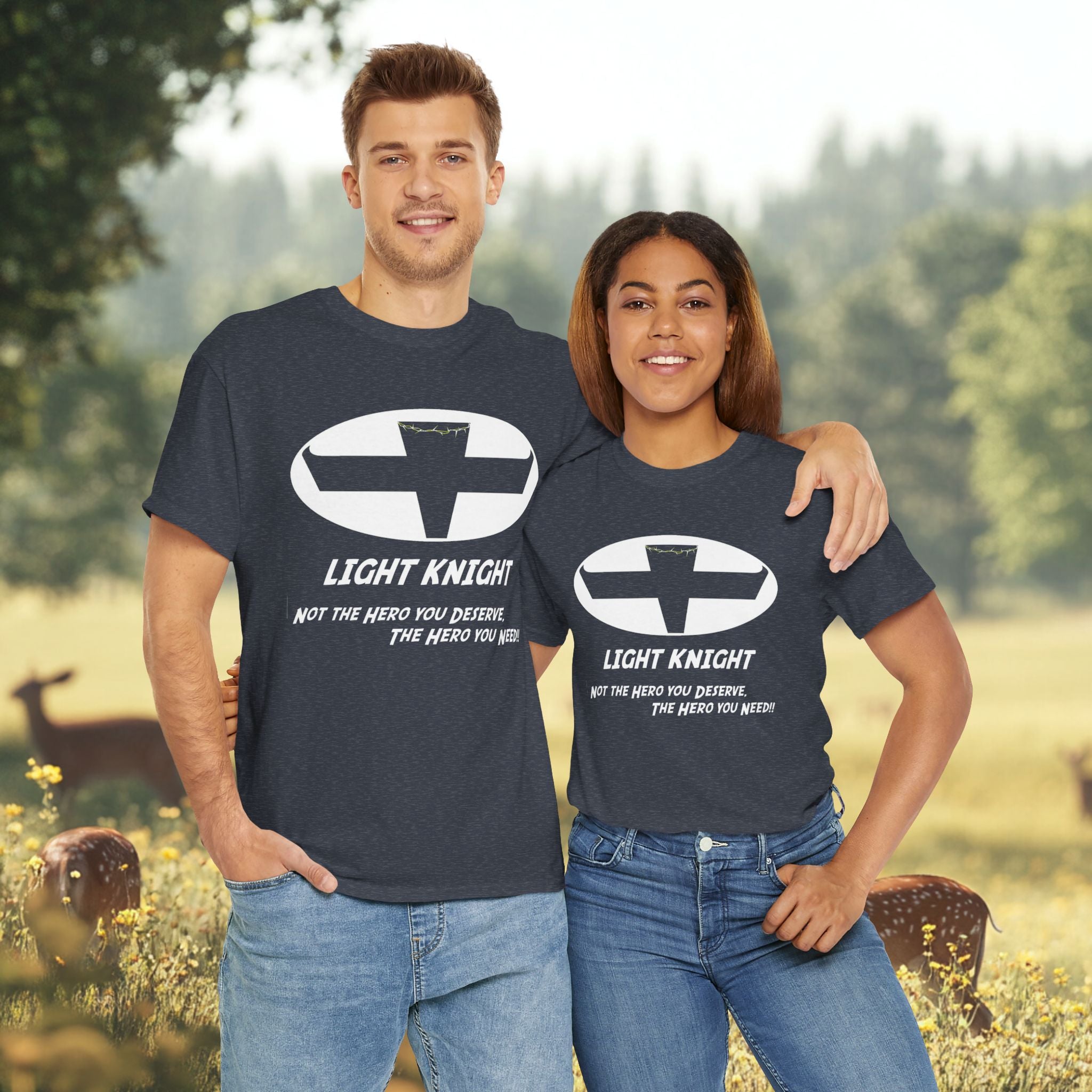 Light Knight T-Shirt – Not the Hero You Deserve, but The Hero You Need
