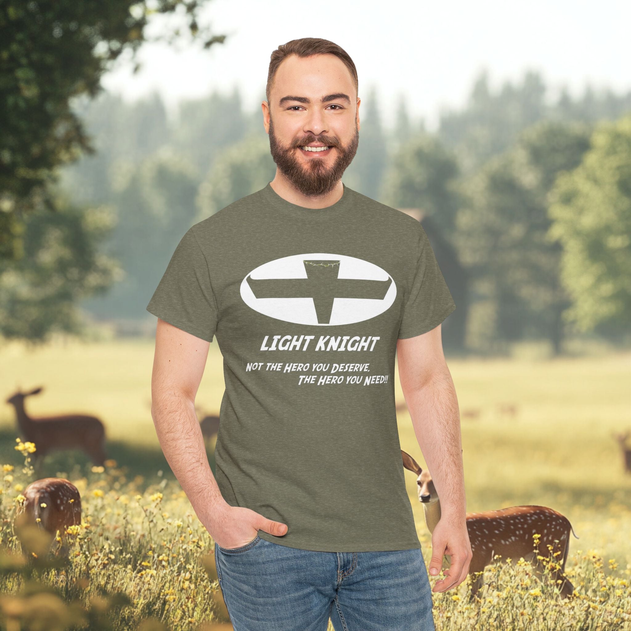 Light Knight T-Shirt – Not the Hero You Deserve, but The Hero You Need